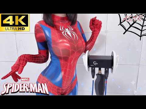 ASMR Spider-Man Suit Stretchy Soap Sounds 🕸️ Satisfying