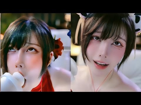 ASMR Relax Shop｜ 牛牛cos 口腔音   舔耳 轻语  蓝毛控