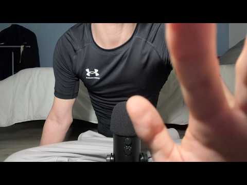ASMR Intense mouth sounds, hand movements with invisible triggers