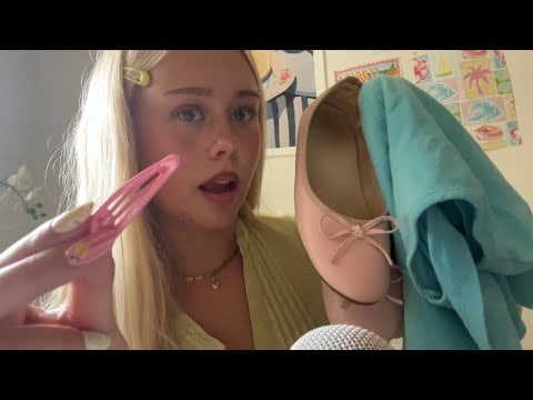 asmr styling you 🍐color analysis on you