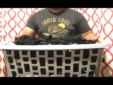 ASMR Folding My Laundry (No Talking)