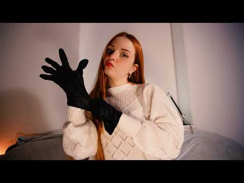 ASMR Hand Movement and Amazing Glove Sounds