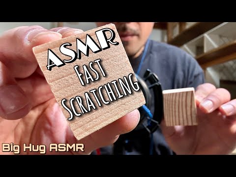 You WOODn’t Believe how many Tingles these Fast Scratching and Tapping ASMR Sounds will give you 😙