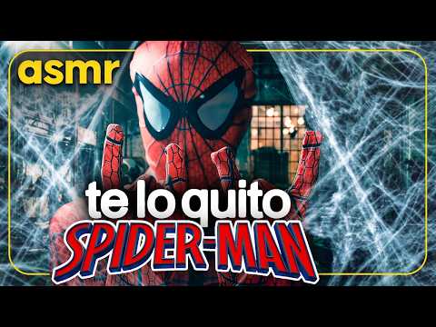ASMR SPIDER-MAN 🕷️ TE LO QUITO | ROLEPLAY para DORMIR 😴