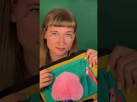 ASMR rustling fabric sound
