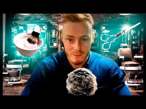 ✂️Deluxe ASMR Barbershop Experience✂️  |💈Lathering💈 | Sprays | Snips | Plucking | Whispering