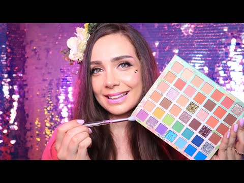 ASMR Make up | Festival Makyajını Yapıyorum💄| Türkçe ASMR