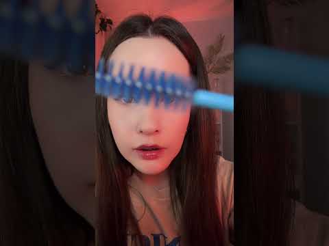 ASMR РОЛЕВАЯ ИГРА КОРРЕКТИРУЮ ТВОИ БРОВИ Doing your eyebrows Role play for Relaxing
