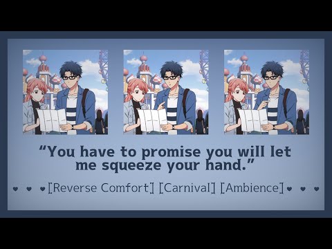 Helping scared GF on a ferris wheel [ASMR Girlfriend RP F4A] [Reverse Comfort] [Carnival] [Ambience]