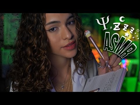 ASMR - Consulta com Psicóloga: Sussurros e Apoio Emocional ❤️