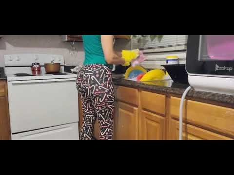 LET'S CLEAN THE KITCHEN |WASHING DISHES |ASMR |PUTTING THINGS AWAY