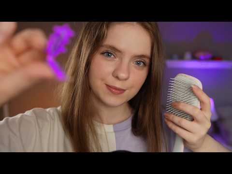 ASMR "Realistic" Haircut, Hair Clipping, Curling and Styling | Fast & Aggressive Roleplay