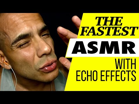 1 HOUR LOOP ⚠️WARNING!⚠️ THE FASTEST & MOST AGGRESSIVE ASMR FOR TINGLE IMMUNITY / WITH ECHO EFFECT