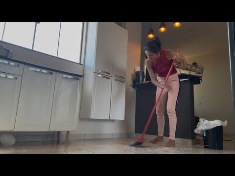 ASMR VLOG FAXINA + JANTAR FORA 