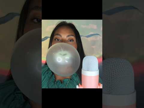 Huge bubble !! #asmr #shortsfeed #shorts #visualtingle #bubblegum #shortsvideo