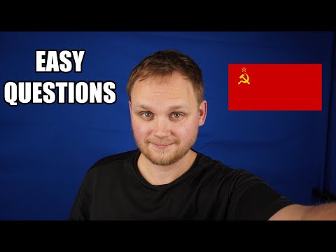 ASMR | If You Fail This Quiz - Measure Your IQ (Soviet Union)