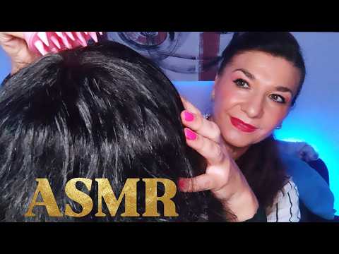 ASMR ✨ MASAJE CAPILAR ✨ MUY RELAJANTE 💆🏻‍♀️😴