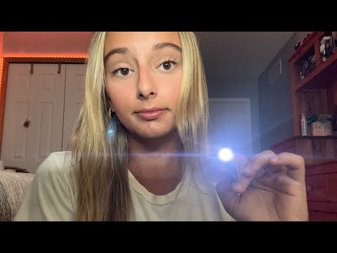 ASMR | Repeating Medical Instructions 🔁 (taking a look, checking right here, etc.)