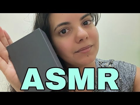 ASMR caseiro com um NOVO item pro CANAL 🤗