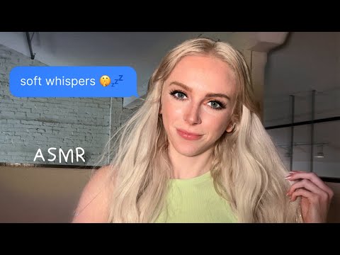 ASMR Chitchat 💬 Let me whisper you to sleep 💤