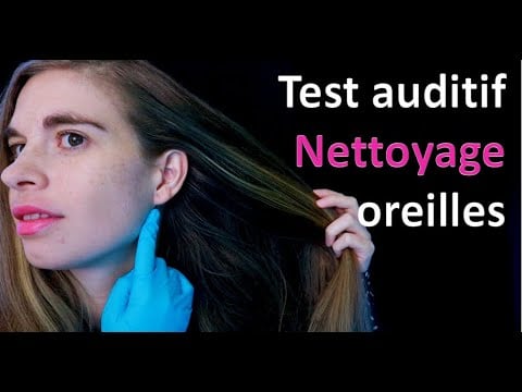 [ASMR] Roleplay Médecin des oreilles : test et nettoyage ! Sons très agréables proche de toi