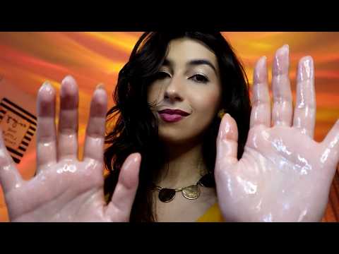 ASMR Massagem SUPER relaxante 🧴🍃 | Cuidando de você com carinho 💖