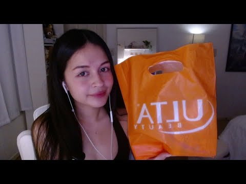 small makeup haul asmr