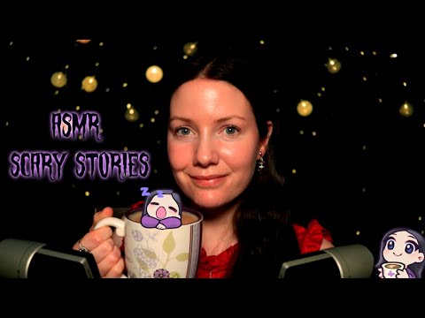 ASMR - Reading Scary & True Stories - Soft Spoken & Whispered - Scary Bedtime Stories