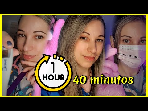 Clinica ASMR | Las 5 Mejores Revisones médicas de tu noche | Español
