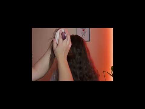 ASMR hair play #asmr #asmrsounds #asmrvideo #asmrhairplay