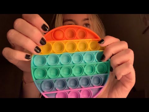 Roleplay, pop-it, tapping, whispering ~ TAG PER UN PUGNO DI TRIGGER (asmr ita)|| Luvilè ASMR