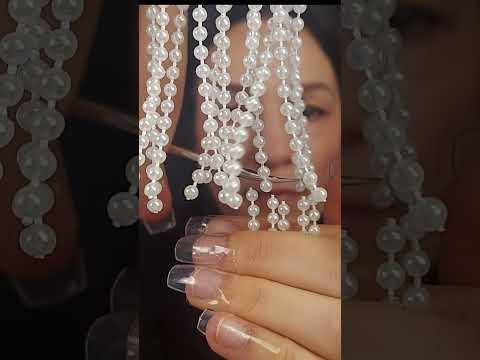your hair is pearls ASMR