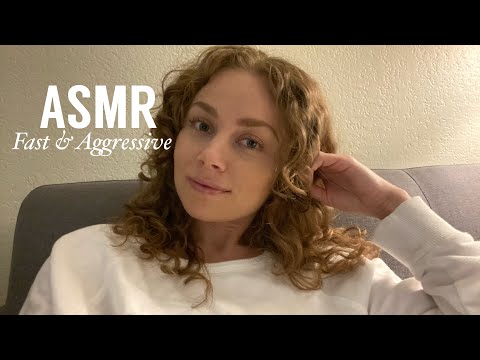 ASMR Chaotic Fast and Aggressive Personal Attention