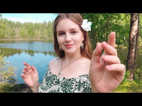 АСМР Вытягивание Негативной Энергии в Лесу. Звуки Рук • ASMR Plucking Negative Energy. Hand Sounds