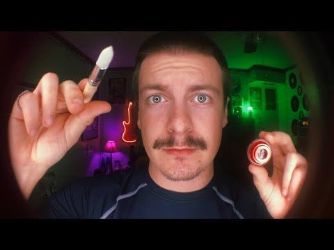 [ASMR] Brushing Your Face with Fisheye Lens | Face Brushing | Lens Tapping | Visual ASMR Triggers