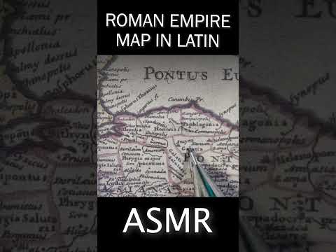 Whispered in Latin… Mapped in History…  Pure relaxing ASMR