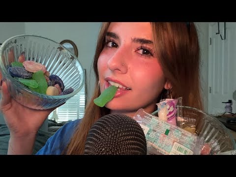 [ASMR] Trying Swedish 🇸🇪 & Japanese 🇯🇵 Candy 🍭 🍬