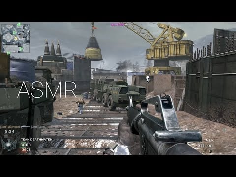ASMR Black Ops (fluffy mic brushing + keyboard sounds)