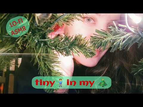 ASMR POV: You're a tiny man hiding in my christmas tree (making you my ornament)