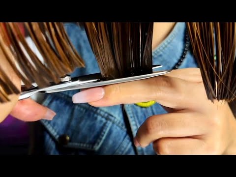 ASMR Fast Cutting Your Hair for School✂️