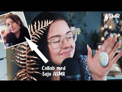 ASMR Collab med Sajo ASMR - Skickar saker till varandra igen!!