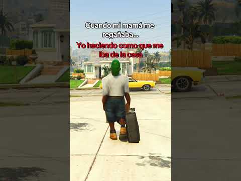Cuando mi mama me regañaba de niño #gta #humor #gta5 #memes