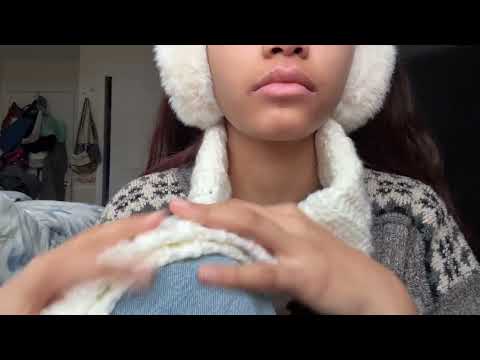 asmr winter fit check ❄️☃️❄️