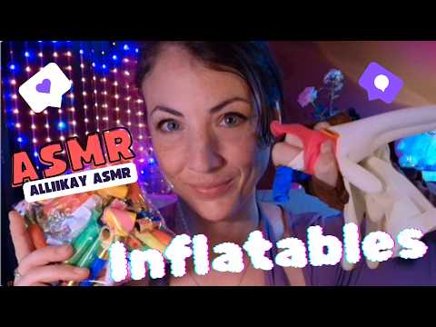 ASMR Inflating gloves + nosie makers+ balloons