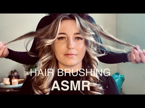 ASMR Hair Brushing & Scalp Massage | Whispered Triggers for Sleep & Deep Relaxation
