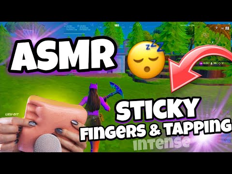 ASMR Français • Le MEILLEUR STICKY FINGERS INTENSE pour te DETENDRE 👋😴 (+ Sticky tapping)
