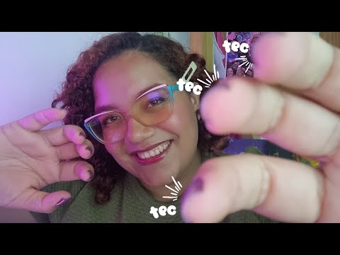 ASMR TOQUES NA TELA mas DE VERDADE 😍💕