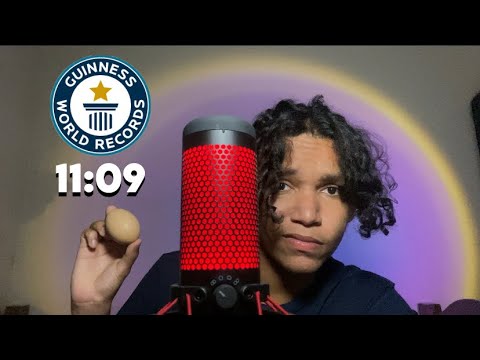 ESSE É O ASMR MAIS RÁPIDO DE TODOS OS TEMPOS ! (recorde mundial)