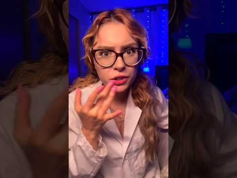 ASMR ⚠️PIRE⚠️ EXAMEN MÉDICAL #asmr #asmrfrancais #shortsviral #shortsfeed #shorts