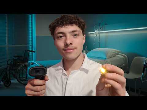 ASMR: Roleplay👨‍⚕️Médecin tu t'es cogné la tête, je m'occupe de toi👨‍⚕️